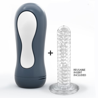 Dorcel Sexpresso Multi-Sensory Masturbator (White)-Adult Toys - Masturbators-Dorcel-Danish Blue Adult Centres
