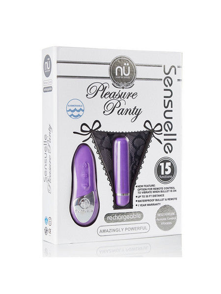 Nu Sensuelle Pleasure Panty Vibe-Adult Toys - Vibrators - Remote Controllable-NU Sensuelle-Danish Blue Adult Centres