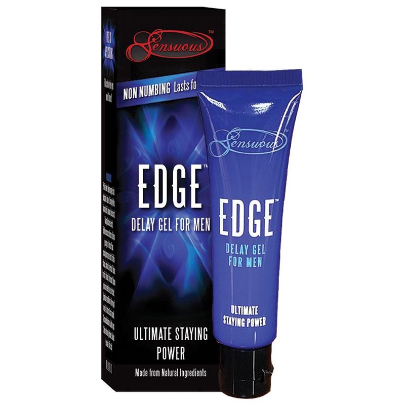 Sensuous Edge Delay Gel For Men 7ml.-Lubricants & Essentials - Creams & Sprays - Desensitiser-Sensuous Pty Ltd-Danish Blue Adult Centres
