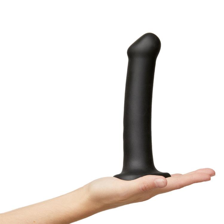 Strap On Me Dual Density Small - Black-Adult Toys - Strap On - Attachments-Strap On Me-Danish Blue Adult Centres