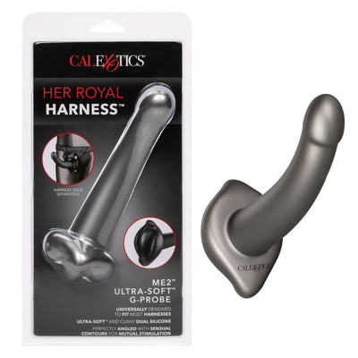 Calexotics Her Royal Harness - Me2 Ultra-Soft G-Probe-Adult Toys - Strap On - Harness-CalExotics-Danish Blue Adult Centres