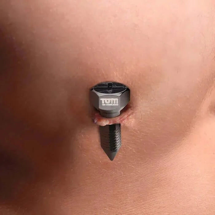 Tom Of Finland Screw U II Magnetic Nipple Clamps-Bondage & Fetish - Nipple Play-Tom of Finland-Danish Blue Adult Centres