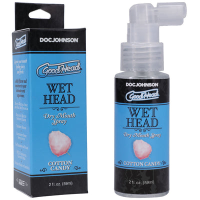 Goodhead Wet Head Spray - Cotton Candy 59ml-Lubricants & Essentials - Creams & Sprays - Oral-Doc Johnson-Danish Blue Adult Centres