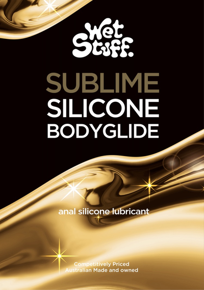 Wet Stuff Sublime Anal Silicone Lubricant 125g Pump