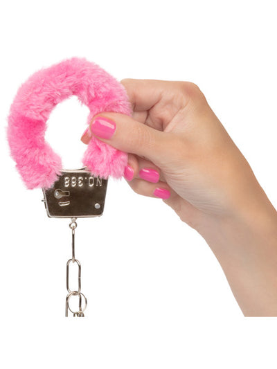Playful Furry Cuffs Pink-Unclassified-CalExotics-Danish Blue Adult Centres
