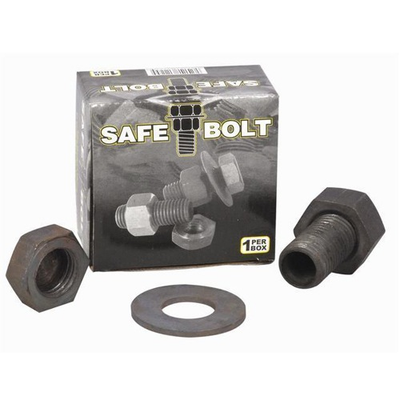 Bolt Safe - Real Steel Diversion Safe - Conceal Away Your Valuables Stash Safe -8cm (Black)-Lifestyle - Storage - Bags& - Safes-Danish Blue Adult Centres-Danish Blue Adult Centres