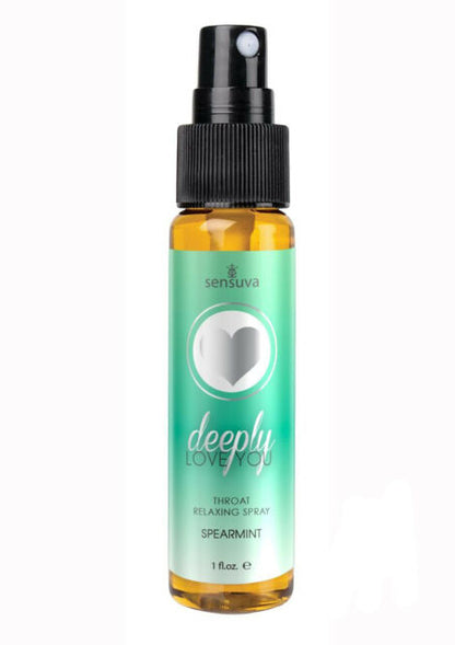 Deeply Love You - Throat Numb Spray-Lubricants & Essentials - Creams & Sprays - Oral-Sensuva-Danish Blue Adult Centres