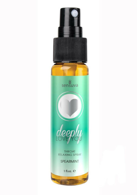 Deeply Love You - Throat Numb Spray-Lubricants & Essentials - Creams & Sprays - Oral-Sensuva-Danish Blue Adult Centres