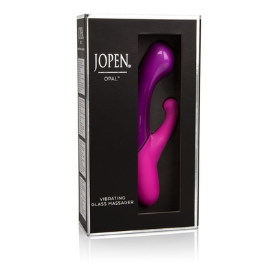 Opal Vibrating Glass Massager by Jopen (Purple)-Unclassified-Opal-Danish Blue Adult Centres