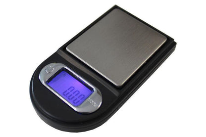 0.01g/50g BL Mini Digital Scale w/ Chrome 'Zippo' Case-Lifestyle - Scales - 0.01-BL-Danish Blue Adult Centres