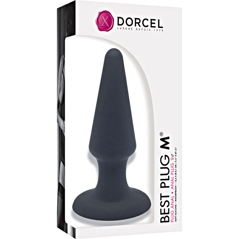 Dorcel Best Plug (Black)-Adult Toys - Anal - Plugs-Dorcel-Danish Blue Adult Centres