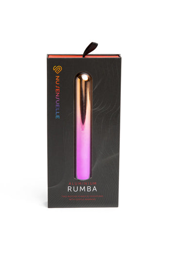 NU Sensuelle Aluminium Rumba Ombre-Adult Toys - Vibrators - Bullets-NU Sensuelle-Danish Blue Adult Centres