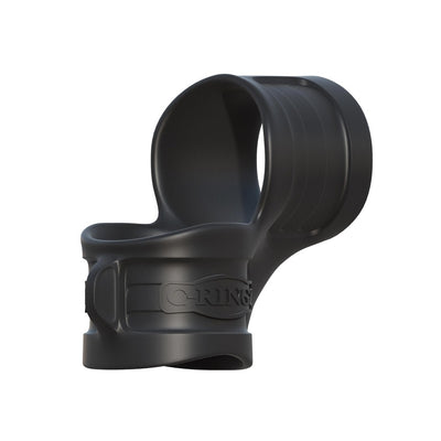 Pipedream Fantasy C-Ringz Mr Big Cock Ring & Ball Stretcher (Black)-Adult Toys - Cock Rings - Ball Stretchers-Pipedream-Danish Blue Adult Centres