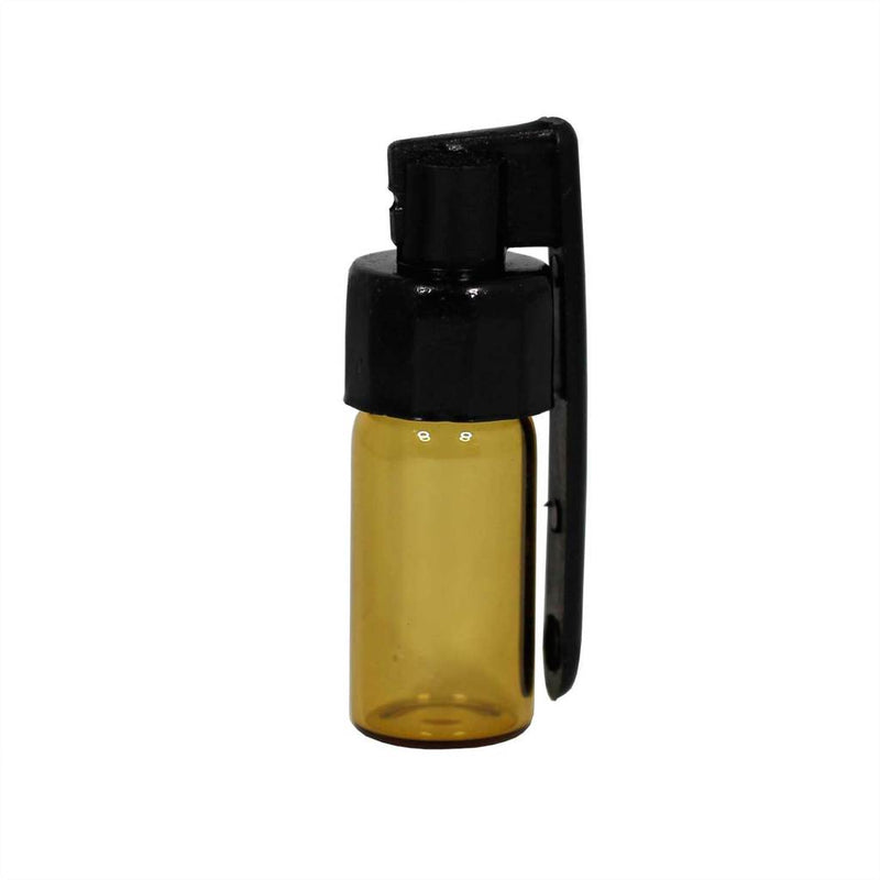 Vial/Bottle with Plastic Spoon Lid - Medium (4cm)-Lifestyle - Storage - Vials & Bottles-Agung-Danish Blue Adult Centres