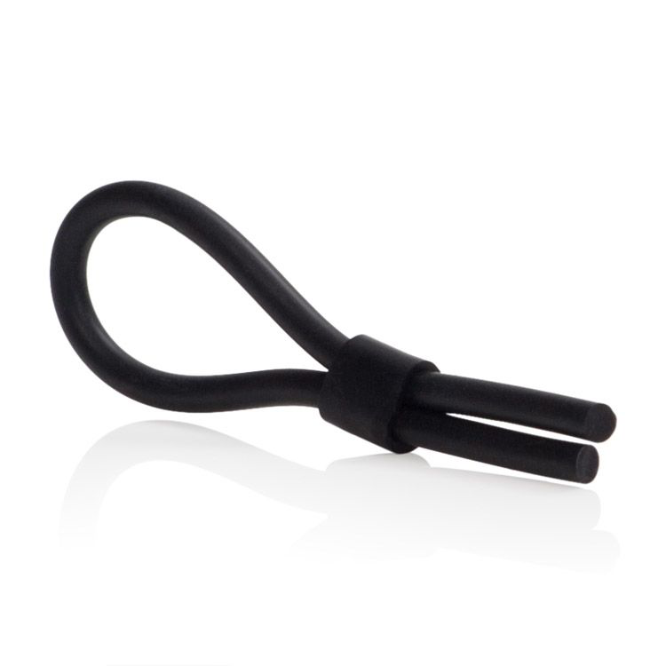 CalExotics Silicone Stud Lasso (Black)-Adult Toys - Cock Rings-CalExotics-Danish Blue Adult Centres