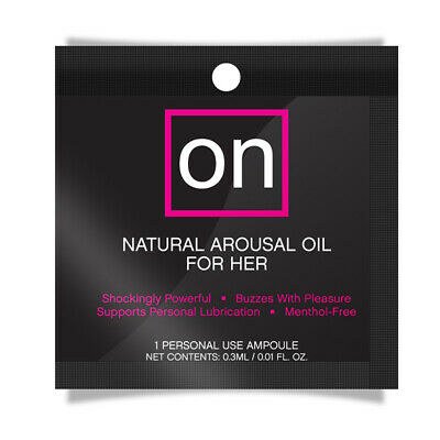 On For Her - Original 0.5ML Ultra Single Use Ampoule-Lubricants & Essentials - Creams & Sprays - Arousal-Sensuva-Danish Blue Adult Centres