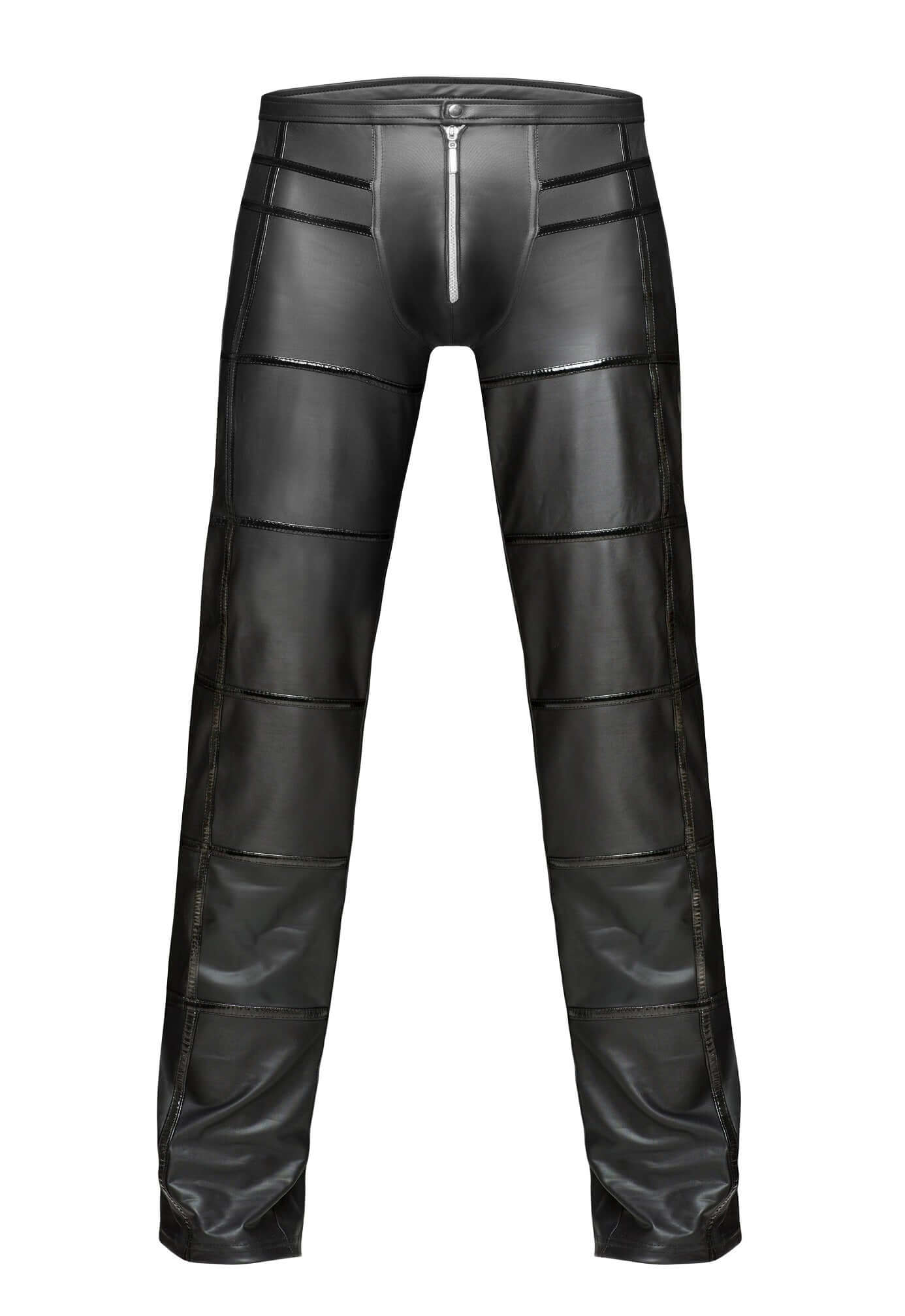 Sexy Pants With Hot Details-Clothing - Underwear & Panties - Mens Room in Front-Noir-Danish Blue Adult Centres