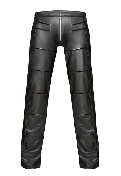 Sexy Pants With Hot Details-Clothing - Underwear & Panties - Mens Room in Front-Noir-Danish Blue Adult Centres