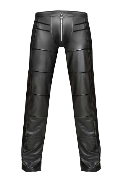 Sexy Pants With Hot Details-Clothing - Underwear & Panties - Mens Room in Front-Noir-Danish Blue Adult Centres