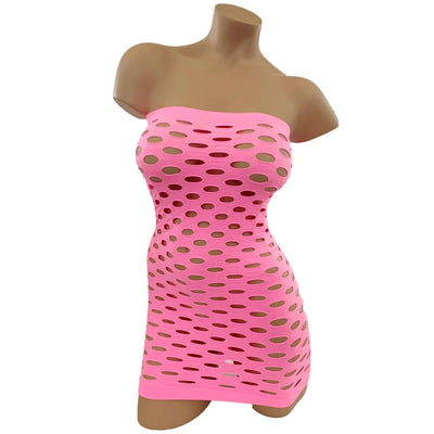 Tube Dress o/s-Unclassified-Poison Rose-Danish Blue Adult Centres