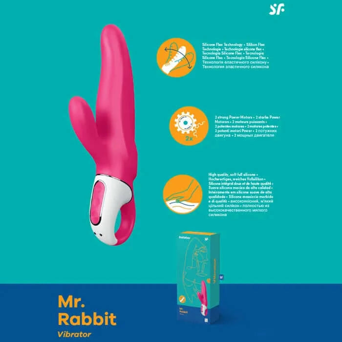 Satisfyer Vibes - Mister Rabbit-Adult Toys - Vibrators - Rabbits-Satisfyer-Danish Blue Adult Centres